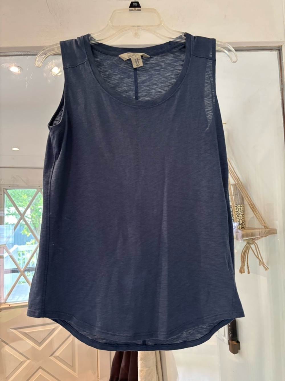 Maison Cinqcent Relaxed Navy Tank Top